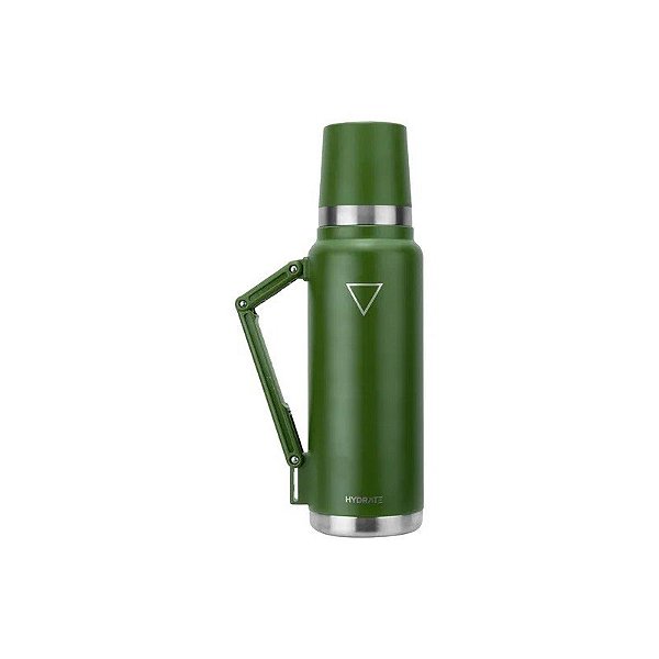 Garrafa Térmica Hydrate Master Heat XL - 1.2L - Verde Militar