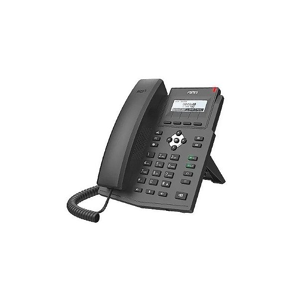 Telefone Fanvil X1SP IP 2 Linhas Sip LED Ehs Poe