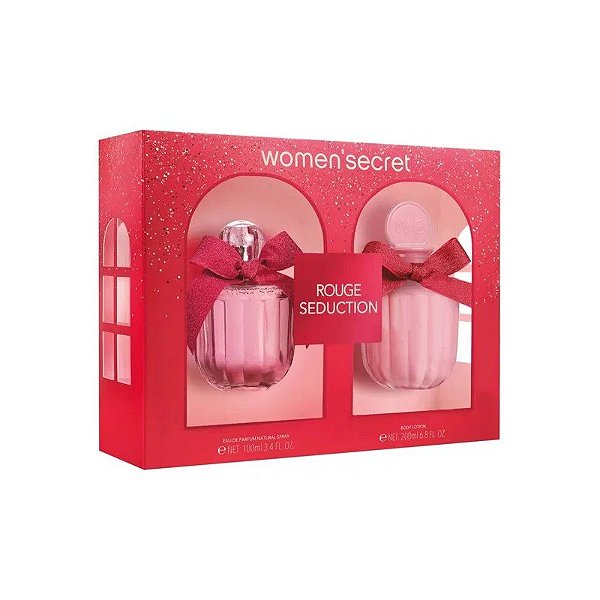 Kit Perfume Women'Secret Rouge Seduction Edp 100ML + Loção Corporal 200ML - Feminino
