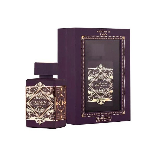 Perfume Unissex Lattafa Badee Al Oud Amethyst Eau de Parfum 100ML