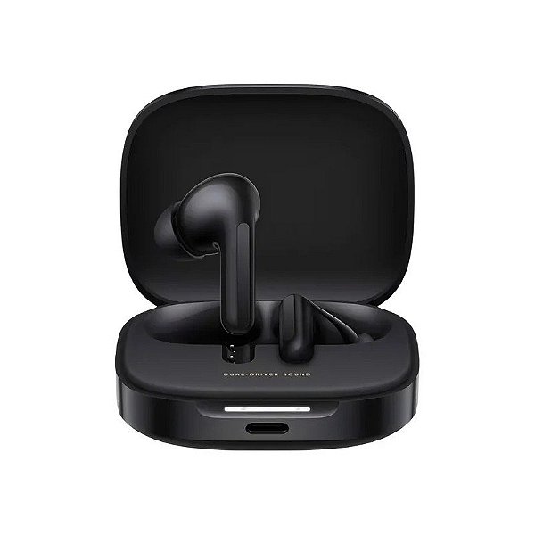 Fone de Ouvido Xiaomi Redmi Buds 6 M2429E1 Bluetooth - Preto Noturno