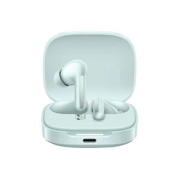 Fone de Ouvido Xiaomi Redmi Buds 6 M2429E1 Bluetooth - Verde Coral