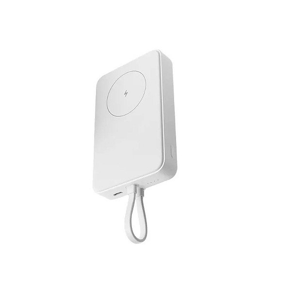 Carregador Portátil Wireless Xiaomi 33W Bateria Portátil Magnética 10000MAH WPB1007MI - Branco