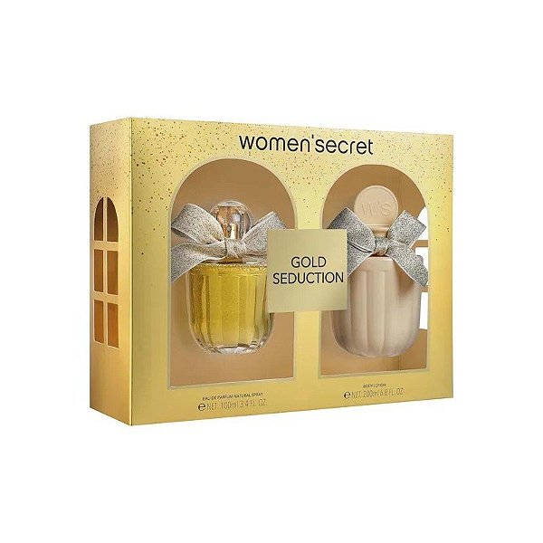 Kit Perfume Women'Secret Gold Seduction Edp 100ml + Loção Corporal 200ml - Feminino