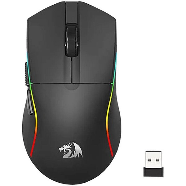Mouse Gamer Redragon Deicide Pro M816-PRO RGB Preto