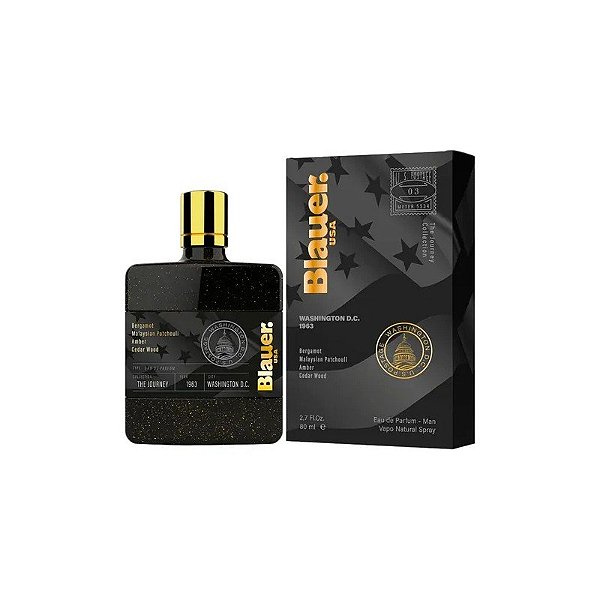 Perfume Blauer Usa Washington D.C. 1963 Man - Água Perfumada - Masculino - 80ML