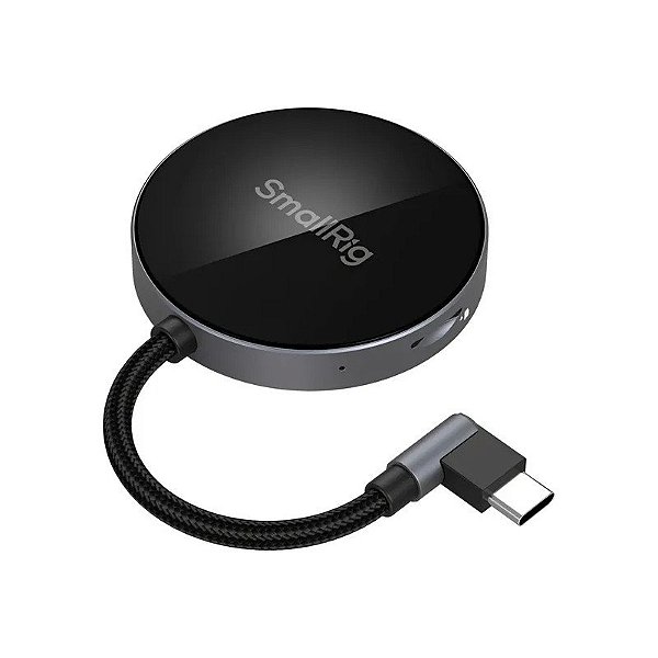 Leitor de Cartões SD/TF Smallig SD 4.0 USB-C - Preto/Cinza (4870)