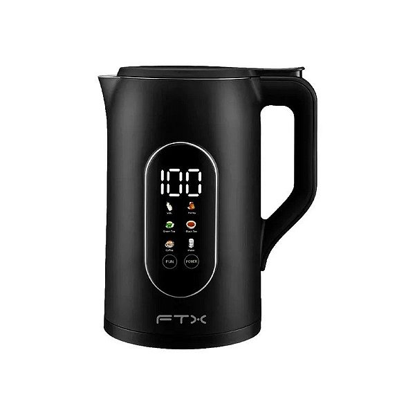 Jarra Elétrica FTX EK2-1817 - 1,7L - 1800W - 220V/50Hz - Preto