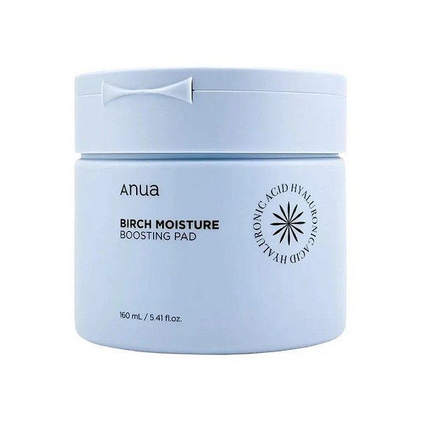 Lenços Umedecidos Hidratantes Anua Birch + Hyaluron - 70 Unidades