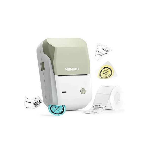Impressora Térmica Portátil de Etiquetas Niimbot B1 - Verde