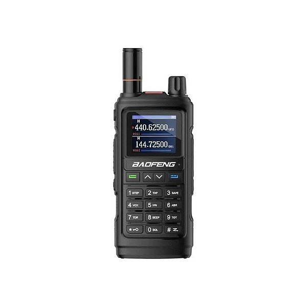 Walkie Talkie Baofeng UV-17M - 15 KM - 999 Canais - Preto