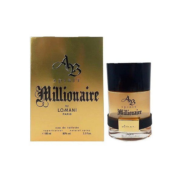 Perfume Lomani Ab Spirit Millionare Gold Eau de Toilette Masculino 100ML