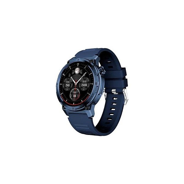 Relógio FTX R20-BB 57MM Android/IOS/BT/Azul