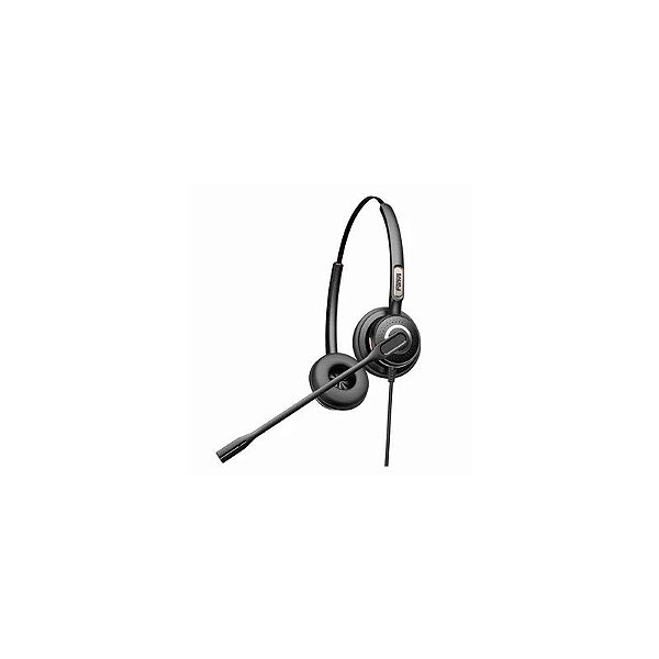 Fone de Ouvido Fanvil HT202 Dual (Auriculares + Microfone) para Telemarketing