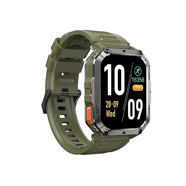 Relógio Smart Blackview W70 - Cáqui (+ Pulseira Extra)