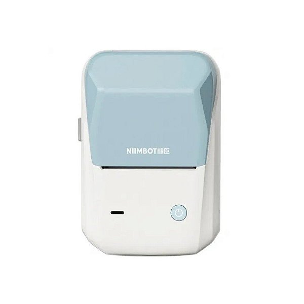 Cartucho de Impressão Niimbot Térmico Portátil B1 de Etiqueta Azul SKY Blue