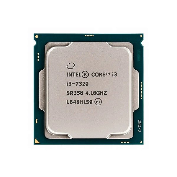 Processador OEM Intel 1151 i3 7320 4,10 GHz sem CX sem Cooler sem Garantia
