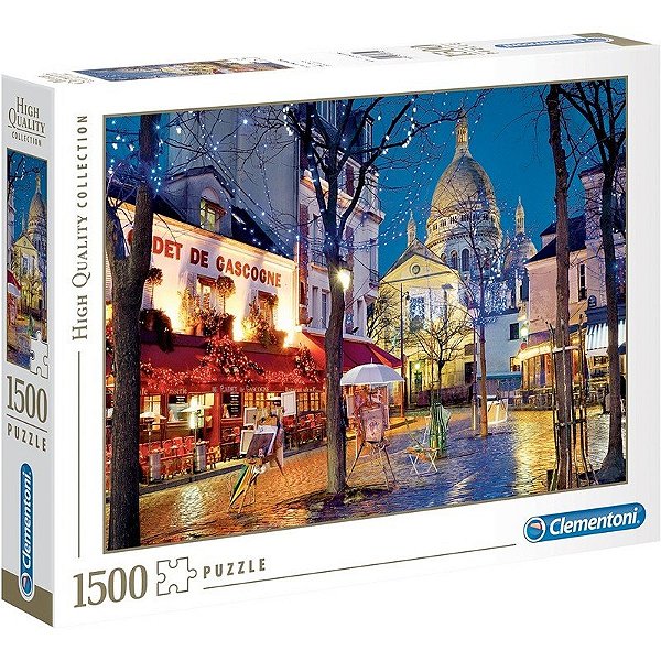 Quebra-cabeça Paris Montmartre - Clementoni 31999 (1.500 peças)