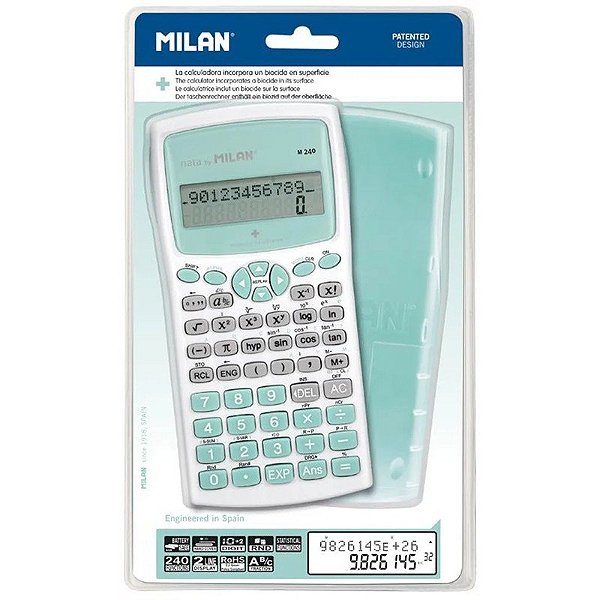 Calculadora Científica Milan M240 - 159110IBGGRBL