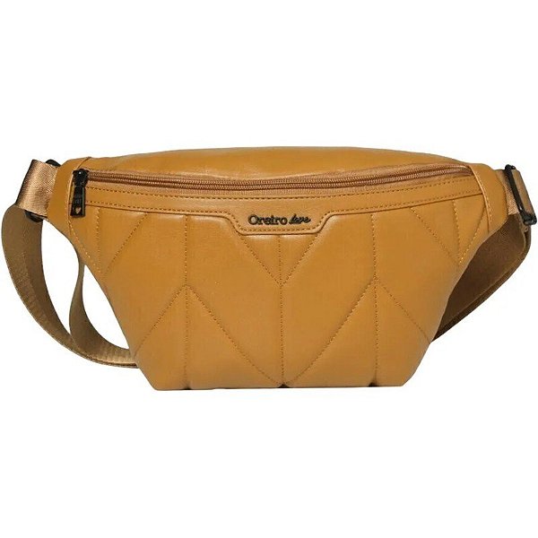 Bolsa Cintura Las Oreiro 18958 Feminina - Camelo