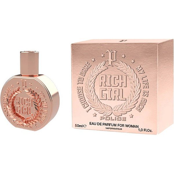 Perfume Police Rich Girl EDP 50mL - Feminino