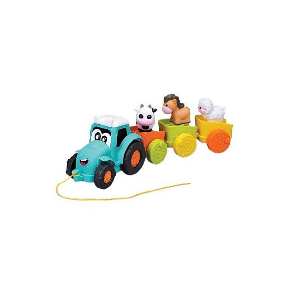 Mini Caminhão Trator de Carga JR com Animais