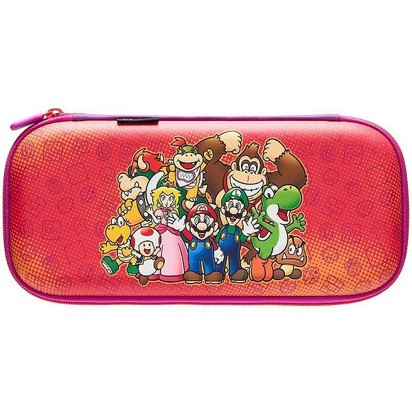 Estojo PowerA para Nintendo Switch 2 Mario and Friends NSCS0550-01V para português do Brasil: Estojo PowerA para Nintendo Switch 2 Mario e Amigos NSCS0550-01V