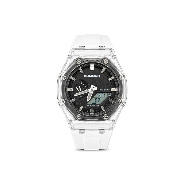 Relógio Analógico Masculino Hummer WH2-224248 Branco