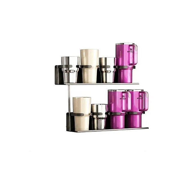 Porta Copos MZ-491 para 8 Copos - Branco