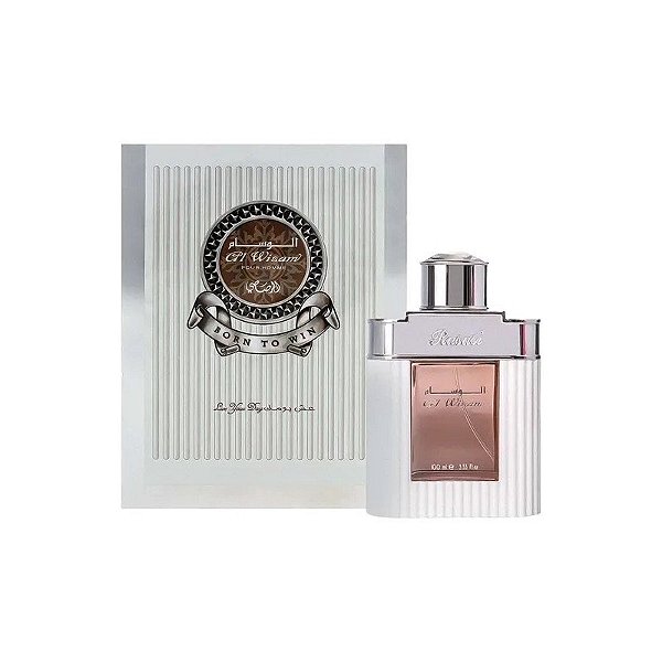 Perfume Rasasi Al Wisam Day White Eau de Parfum Masculino 100ML