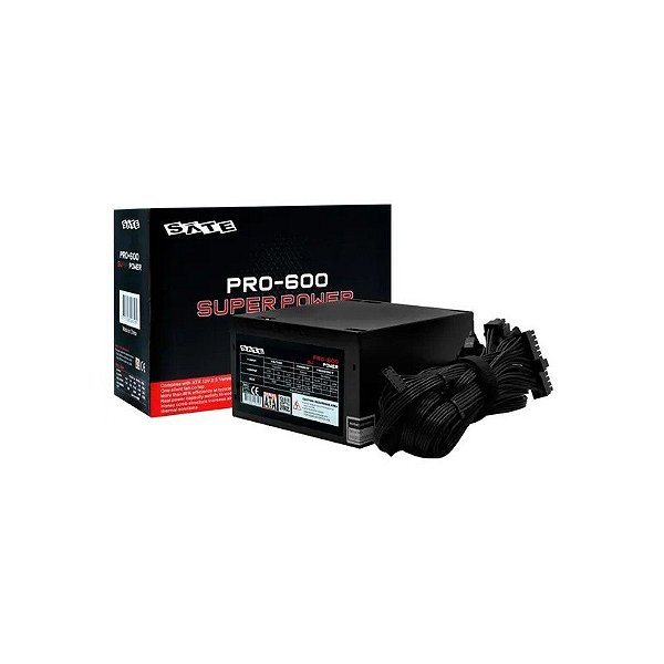 Fonte 600W Satellite PRO-600 Super Power