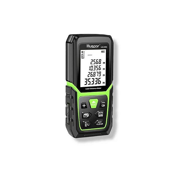Trena a Laser LM120A Medidor de Distância 120M Huepar
