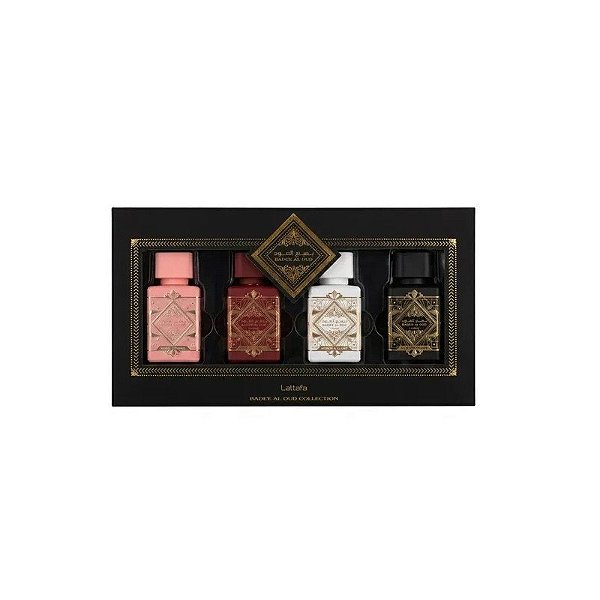 Kit Perfume Lattafa Badee Al Oud Collection Edp 4X 25ML