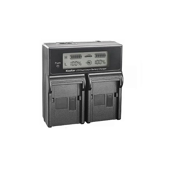 Carregador Kingma USB Duplo NP-FV100 Sony