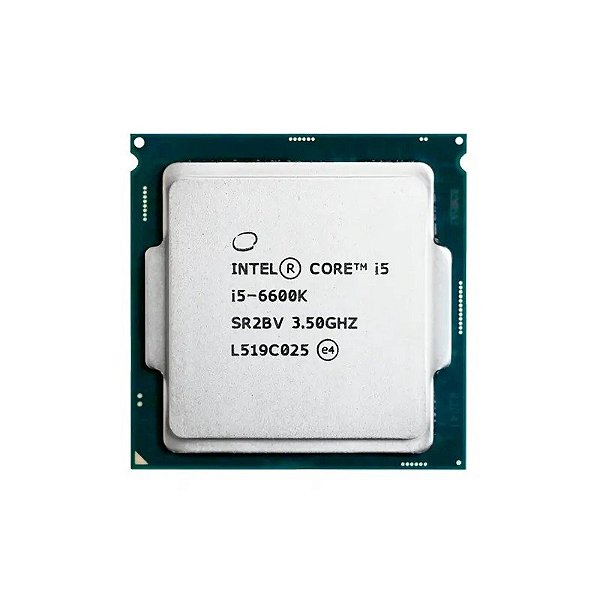 Processador OEM Intel 1151 i5 6600K 3.5GHZ s/CX s/fan s/G