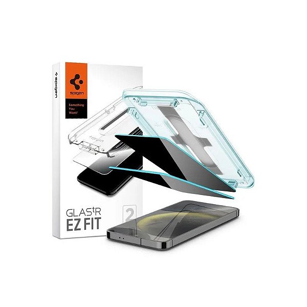 Película Spigen Samsung S25 Glas.TR Ez Fit AGL07627 2 Peças