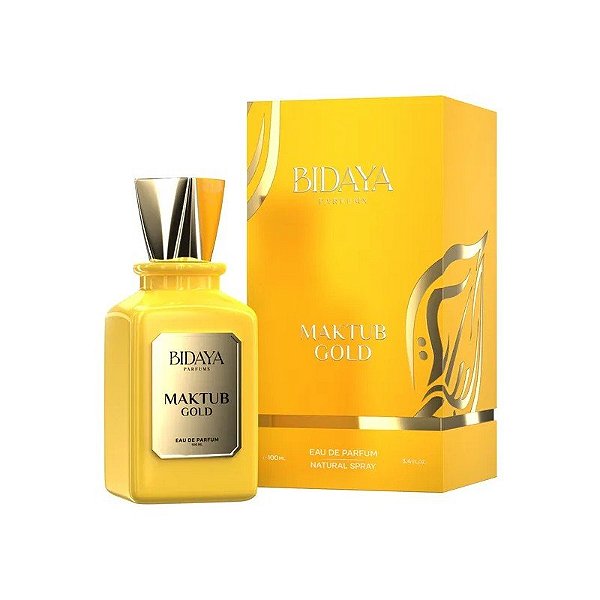 Perfume Bidaya Maktub Gold Edp - Unissex 100ml