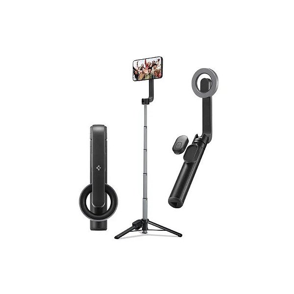 Bastão Selfie Spigen Mag Fit AMP06402 - Preto
