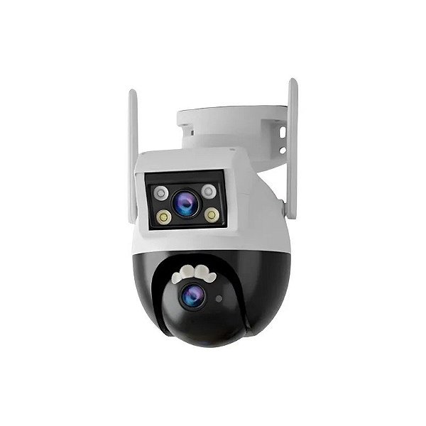 Câmera de Segurança Satélite A-CAM8005D 4MP Wi-Fi - Branco