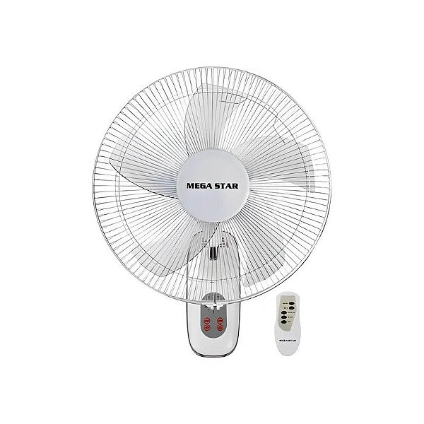 Ventilador de Parede Mega Star FAN1820P 75 W - Branco