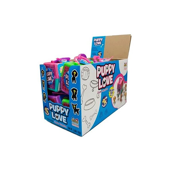 Bala Kidsmania Puppy Love Caixa 12x8G