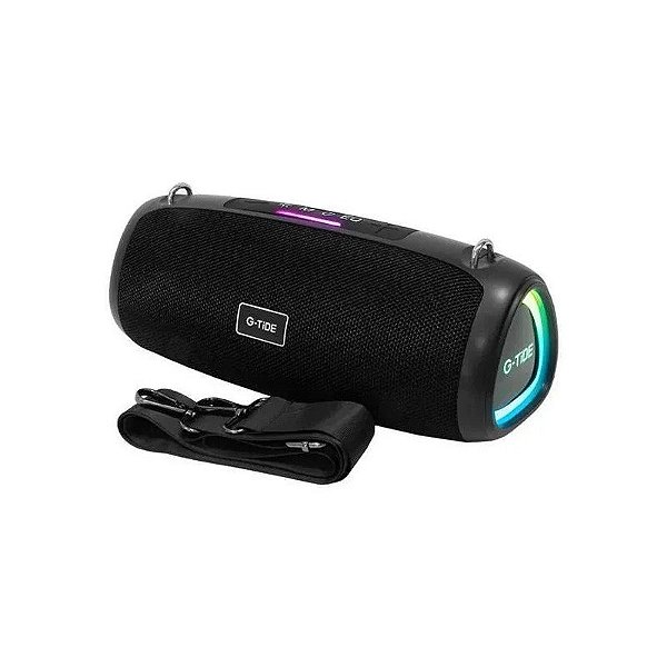 Caixa de Som G-Tide SH50 Bluetooth USB Aux Micro SD Preta