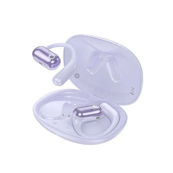 Fone de Ouvido Hoco EA6 Bluetooth - Roxo