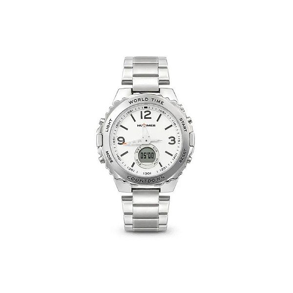 Relógio Masculino Analógico Hummer WH2-224629 Prateado