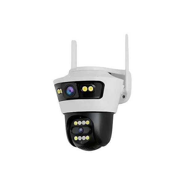 Câmera de Segurança Satellite A-CAM8011D 6MP Wifi Branca