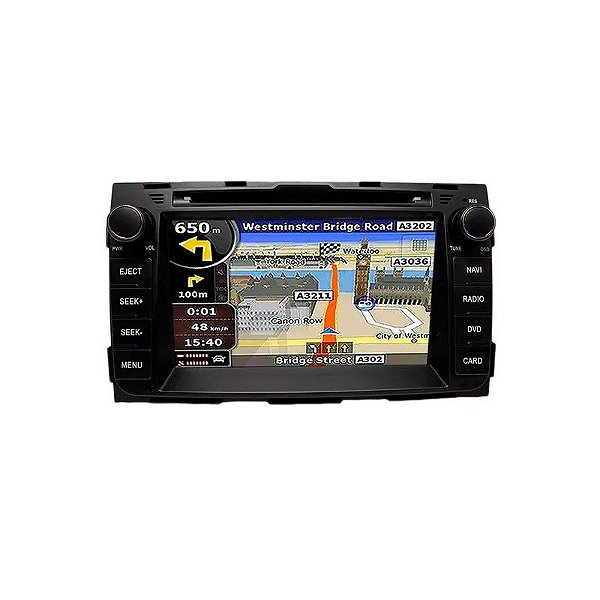 Kit Multimídia Voyager Kia Sportage 2010 14 Peças