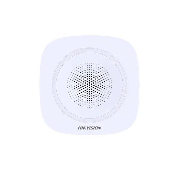 Alarme de Incêndio com Sirene Interna Sem Fio Hikvision DS-PS1-I-WB(B) PY