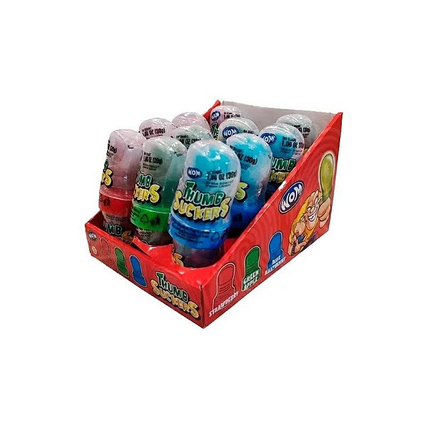 Pirulito Wom Thumb Suckers Caixa 24x30G