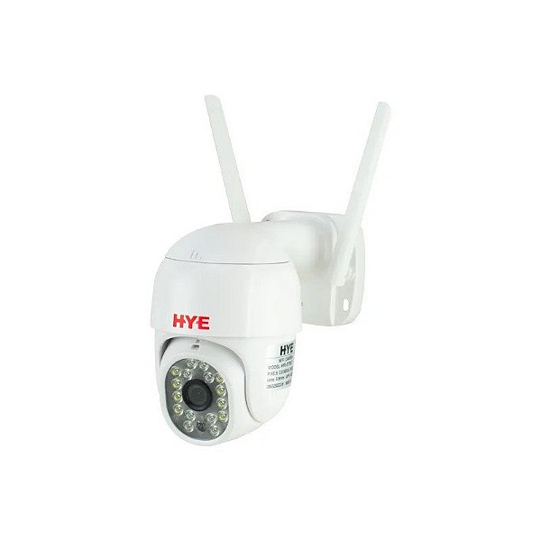 Câmera de Segurança IP Hye HYE-E7701T - 3.6MM - 2MP - Wi-Fi - 2 Antenas - Branco