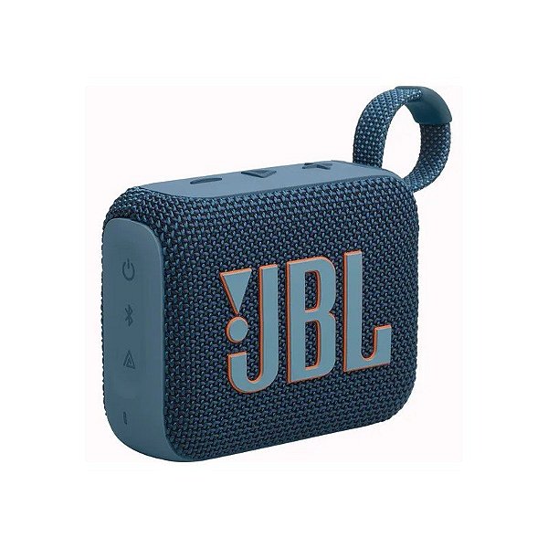 Caixa de som JBL Go 4 Bluetooth 4.2W RMS IP67 - Azul